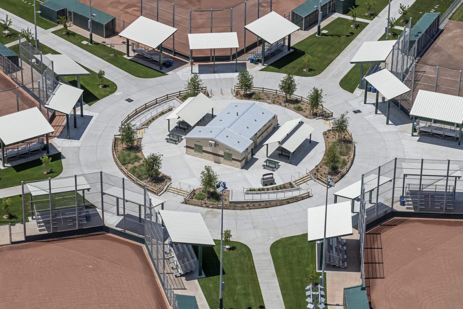 Westerm Ballsfields Plaza with Concessions