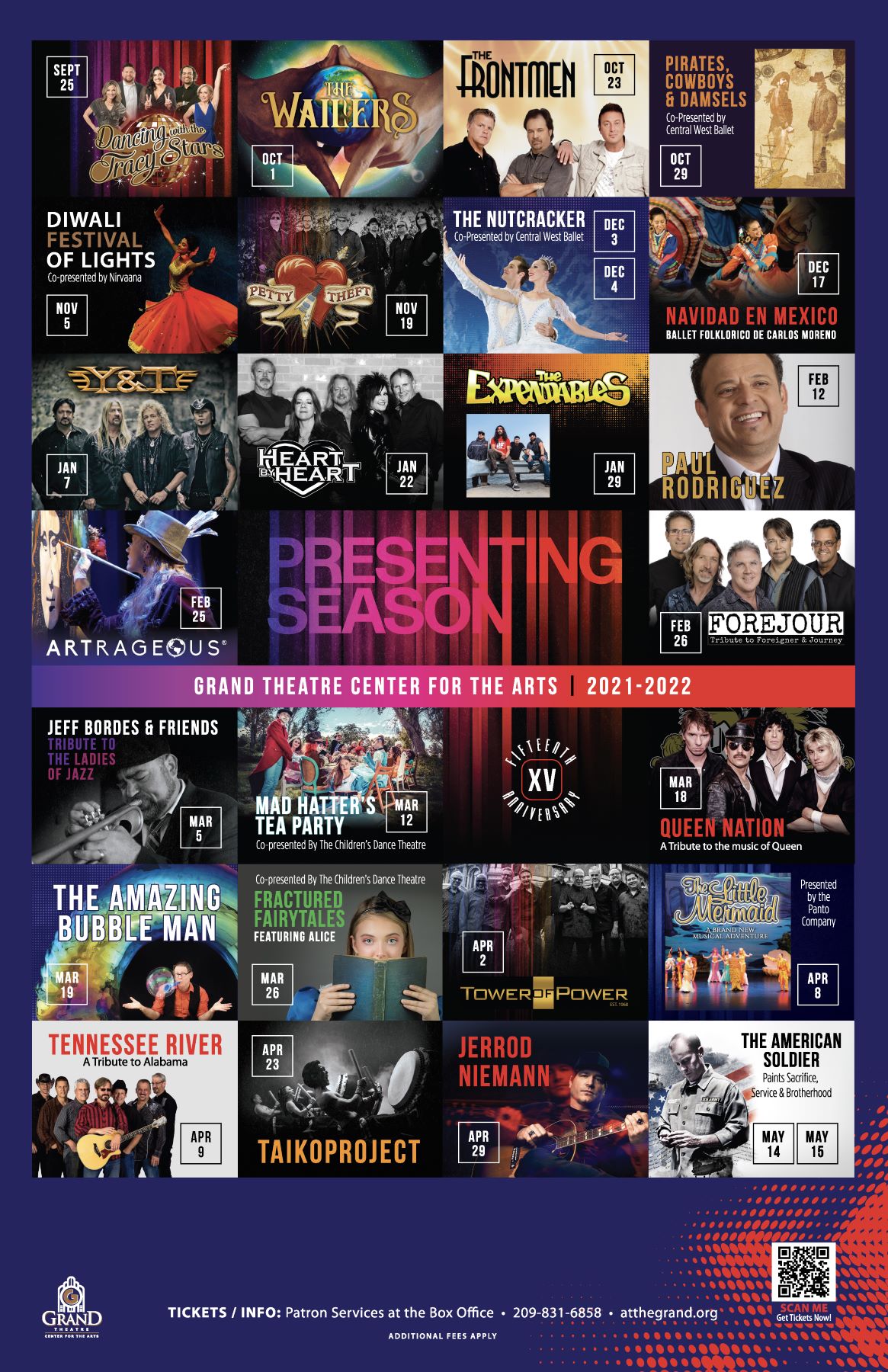 Grand Theatre Events 2021- 2022