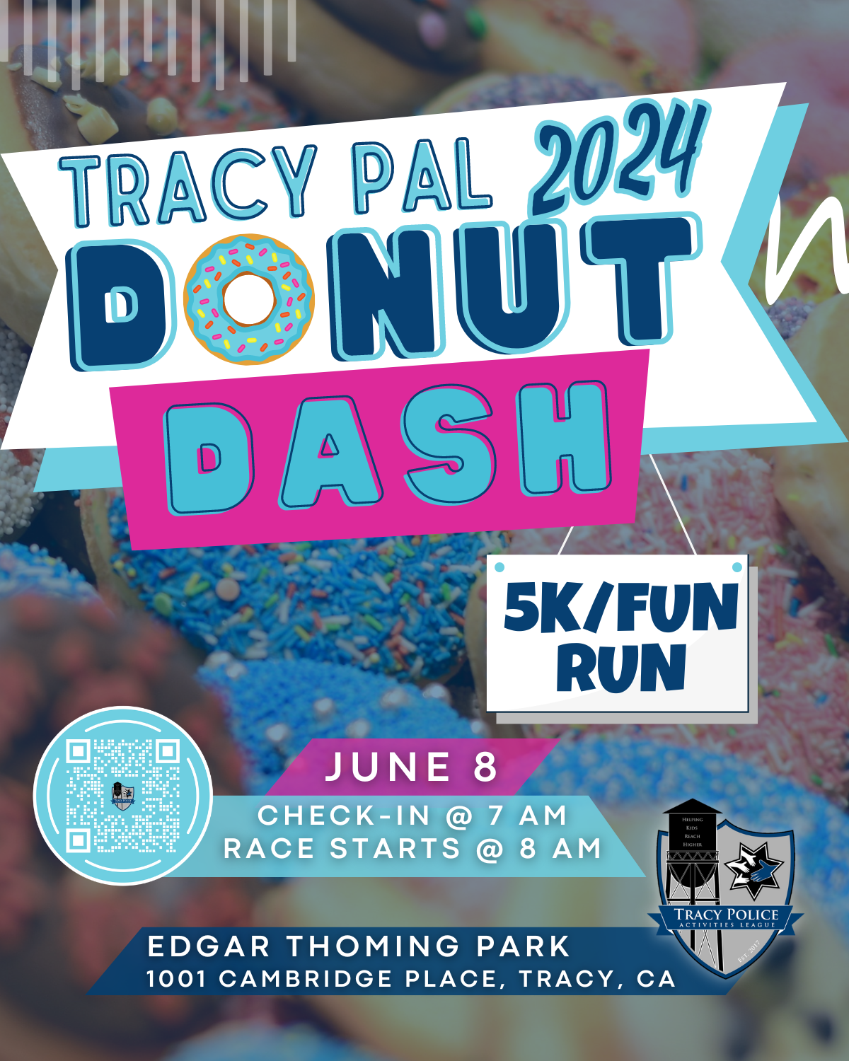 2024 Donut Dash Flyer