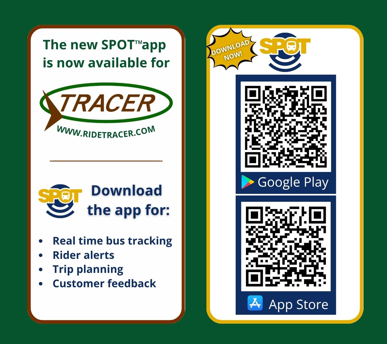 SPOT APP SIDE BY SIDE