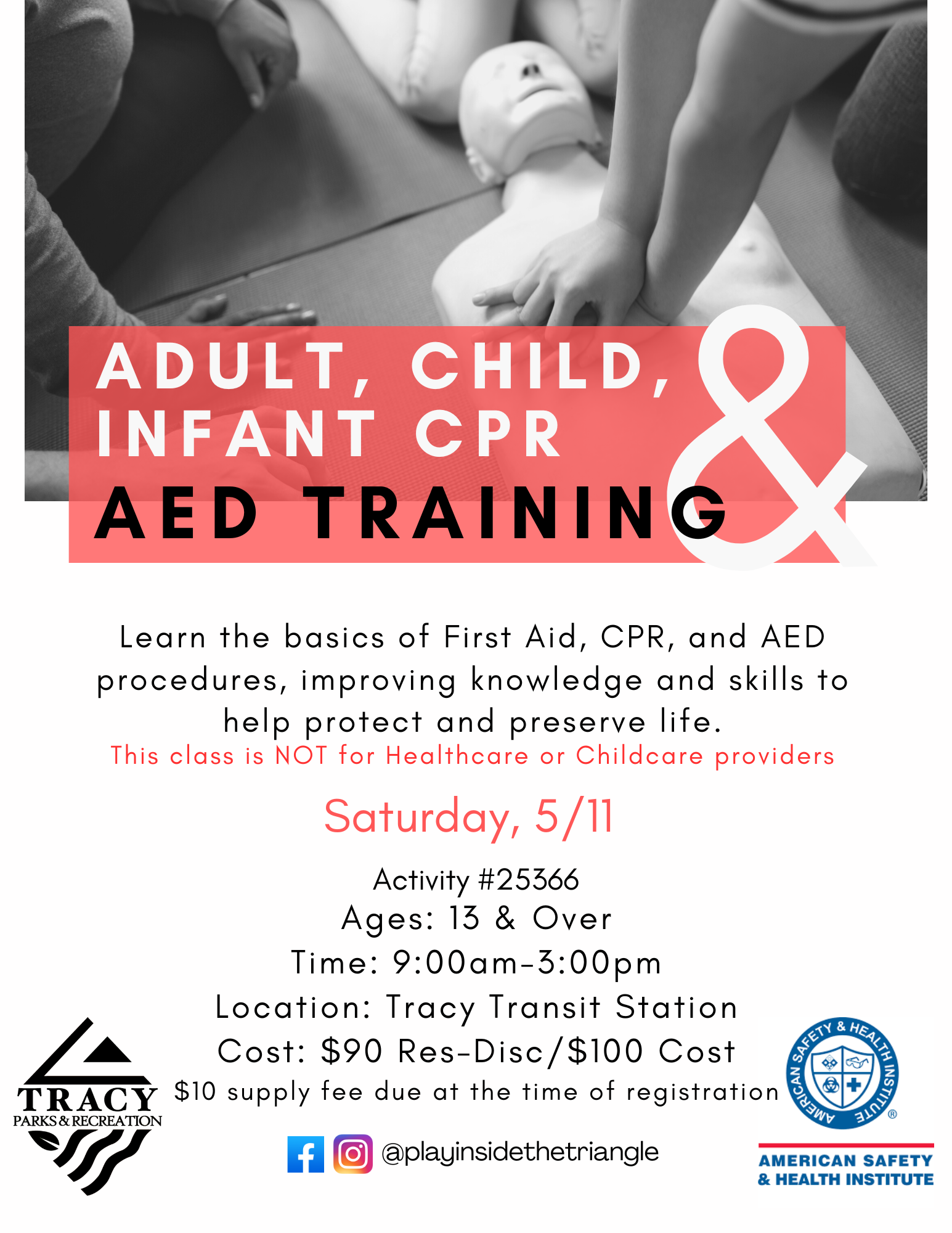 First Aid & CPR Training Flyer (2)